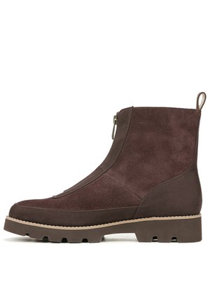 ESTILO - Platform ankle boots - brown suede