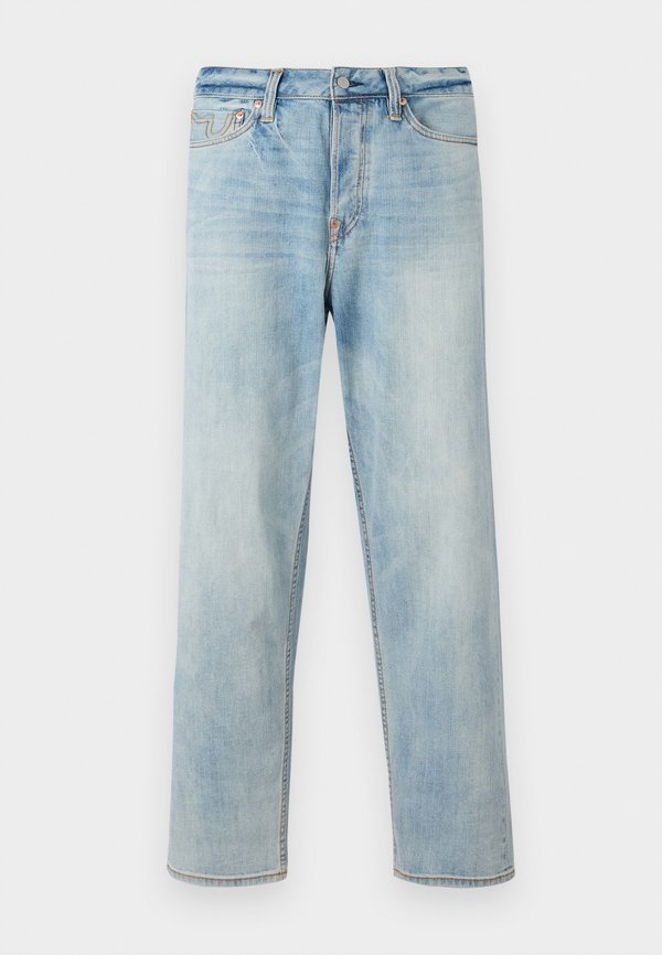 SEVEN POCKET LIGHT TONE WASHED - Straight leg jeans - indigo4