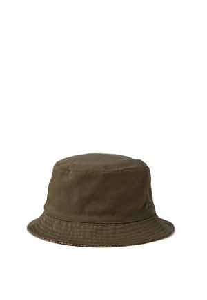 WITH REVERSIBLE DESIGN - Hut - brown/green
