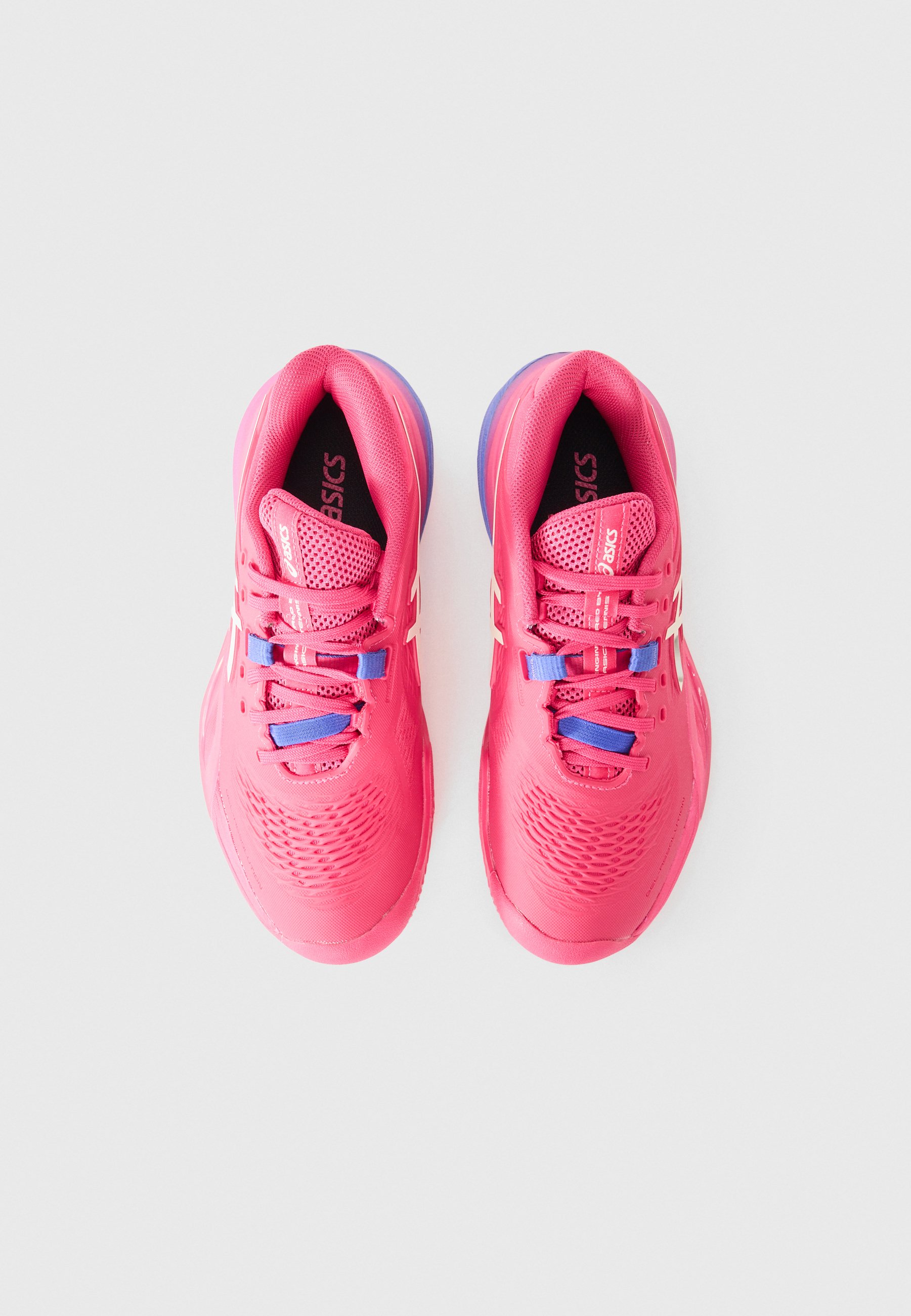 ASICS GEL RESOLUTION X - Pantofi de tenis pe zgură - bright rose
