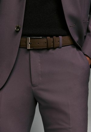 SIGNATURE DOUBLE KEEPER - REGULAR FIT - Belt - brown