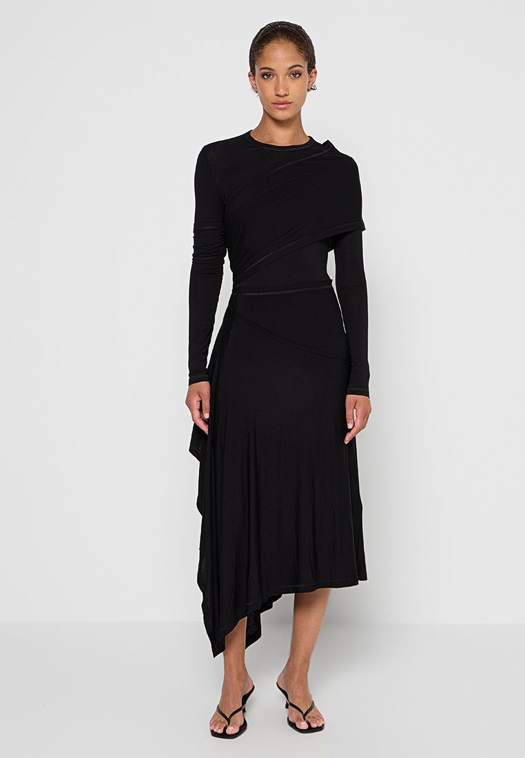 Helmut Lang Jerseyjurk zwart Helmut Lang Jerseyjurk zwart