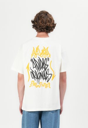 STREET DRAWING UNISEX - T-shirt print - off white