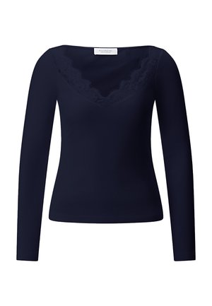Rich & Royal, RICH & ROYAL LONGSLEEVE - Maglietta a manica lunga - midnight blue