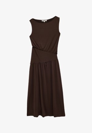 Koton, MIDI DRESS . - Jerseyjurk - brown