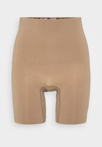 NEARLY NAKED ULTRA HIGH WAIST BOOTY LIFT SHORT - Pants - moody taupe