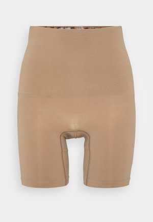 YITTY, NEARLY NAKED ULTRA HIGH WAIST BOOTY LIFT SHORT - Hipsters - moody taupe