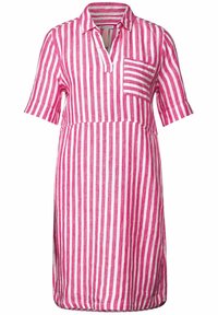 Abito A Portafoglio Street One Per Donna – Maniche Corte, Scollo A V, Tessuto Chiffon Leggero, Perfetto Per Ufficio O Tempo Libero