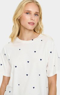 Saint Tropez DAGNI - Triko s potiskem - ice midnight sail harts