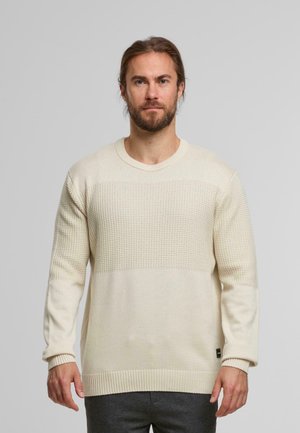 Strickpullover - white asparagus
