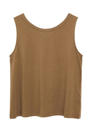 s.Oliver, T-SHIRT - Top - dunkelbraun