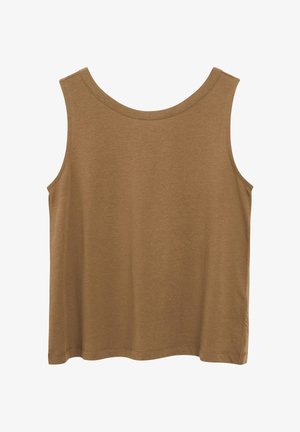 s.Oliver, T-SHIRT - Top - dunkelbraun