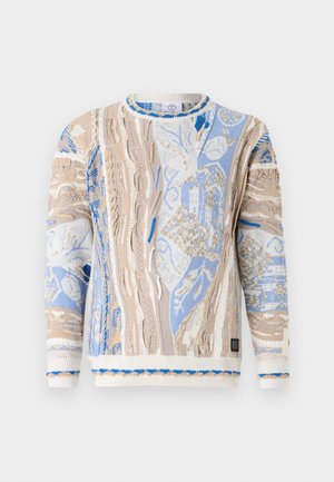 Carlo Colucci UNISEX - Jumper - beige/blue
