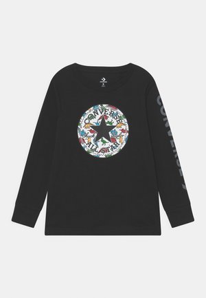 DINOVERSE TEE - Top s dlouhým rukávem - black/white