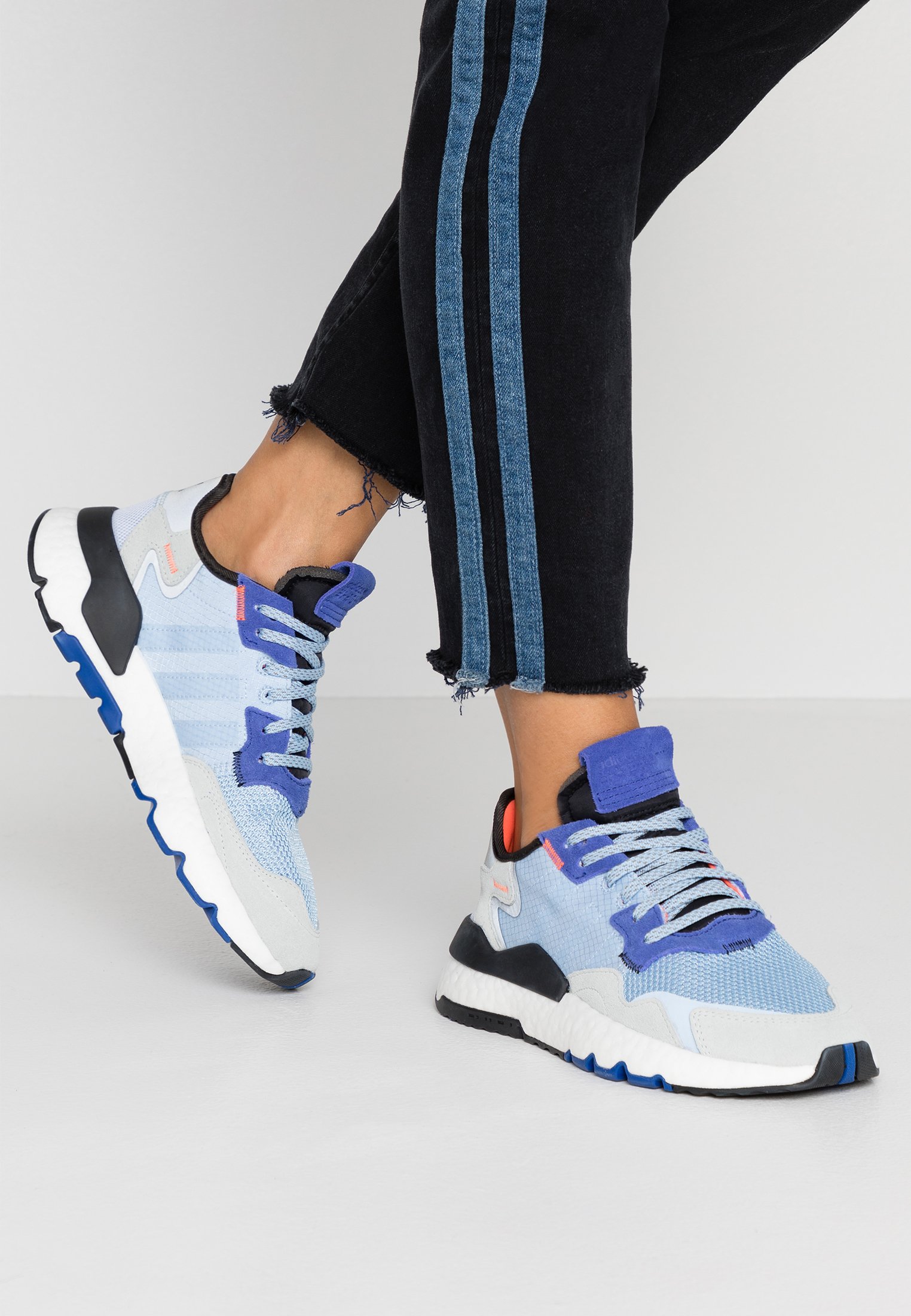 adidas nite jogger bleu