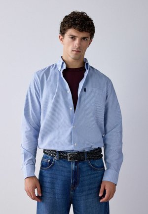 Next, REGULAR FIT - REGULAR FIT EASY IRON BUTTON DOWN LONG SLEEVE OXFORD SHIRT - Hemd - blue stripe