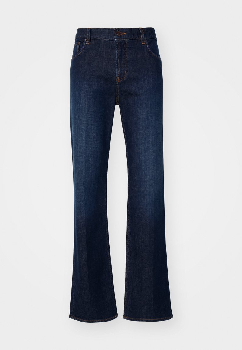 Emporio Armani Straight leg jeans blauw denim/bluedenim