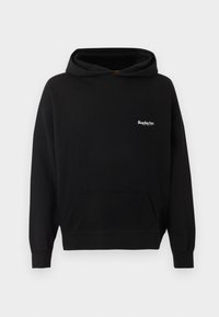 Džemperis ar kapuci - black