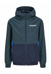 JJERUSH BLOCKING NOOS JNR - Übergangsjacke - dunkelgrün