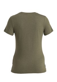 icebreaker MERINO BLEND CENTRAL CLASSIC - T-shirts basic - OLIVE