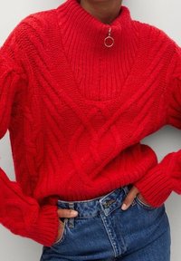 Mango Neule - red