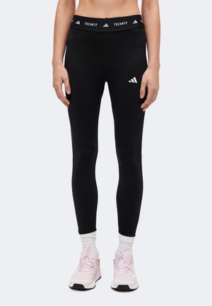 adidas Performance, ADIDAS TECHFIT 7/8 - Leggings - black