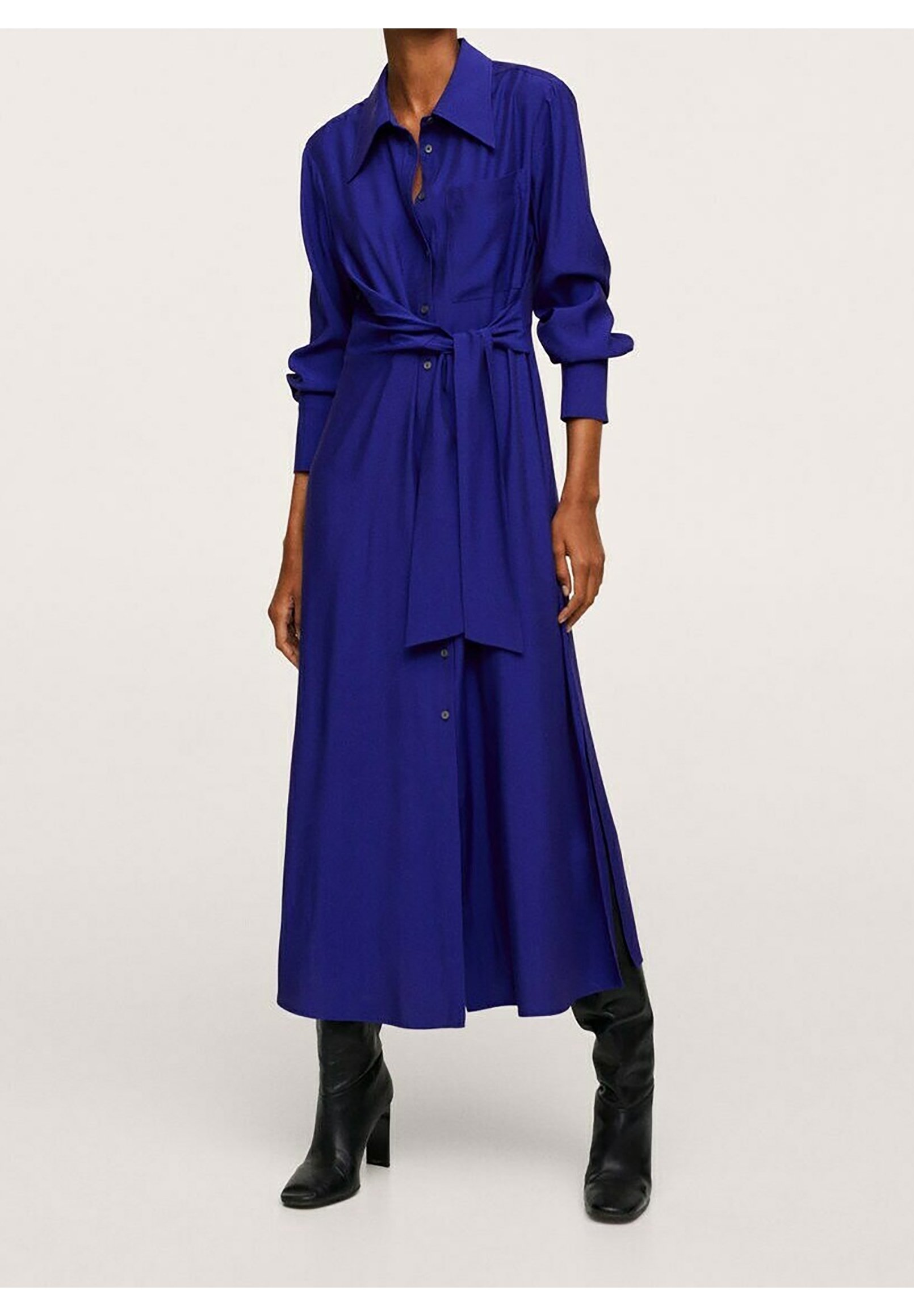 Mango Robe pull dark blue/bleu marine (Seconde main) ZALANDO