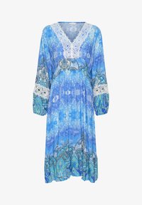 Unausgewählt, blue ethnic pattern