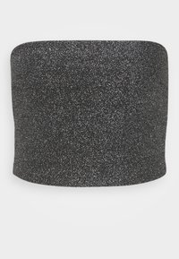 PARTY ROYAL GLITTER BANDEAU - Top - silver