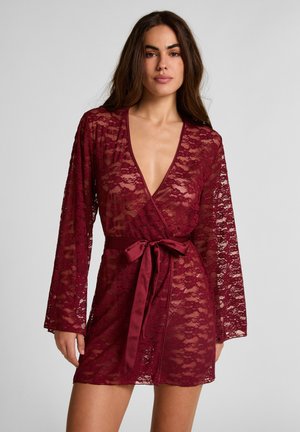 KIMONO ALLOVER - Nachtjapon - cabernet