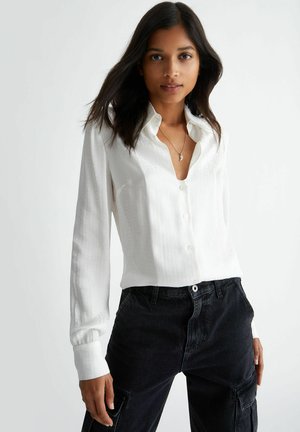 Liu Jo Jeans Camicia - white wool