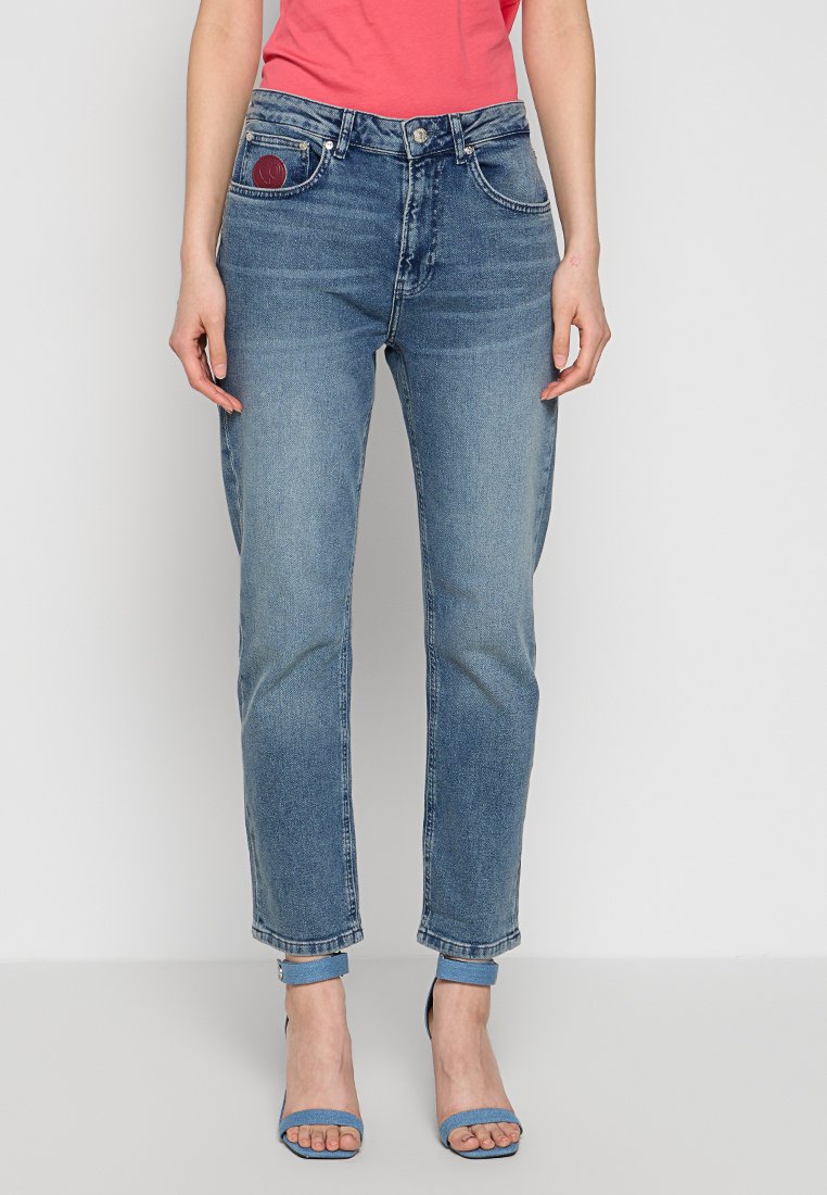 MOSCHINO JEANS Jeans Tapered Fit blauw denim/bluedenim