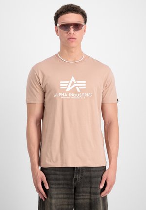 T-shirt con stampa - dusty coral