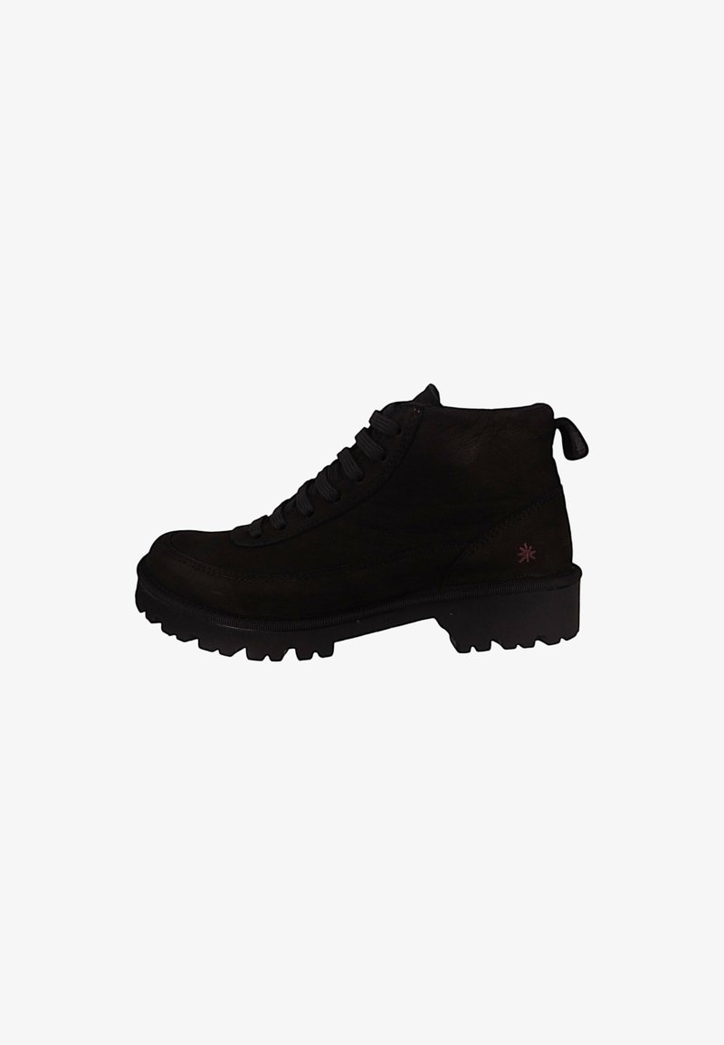 *Art Lace-up ankle boots - black