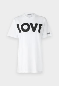 T-Shirt print - fantasia bianco