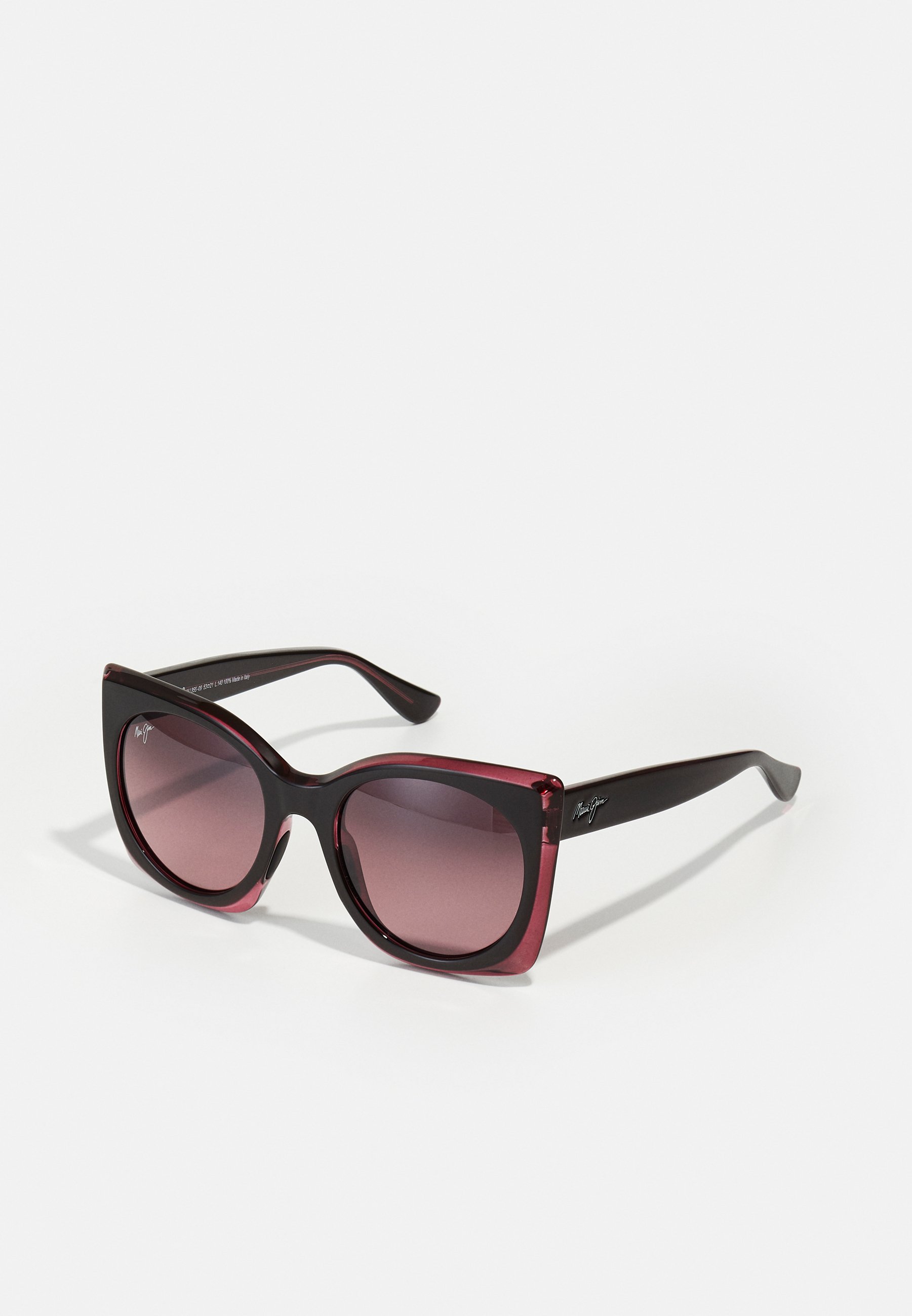 Maui Jim Pakalana Black Cherry w/ Raspberry Interior Polarized Sunglasses Maui Jim Pakalana 855 Sunglasses: MODELS: HS855-01, RS855-09  main image 4