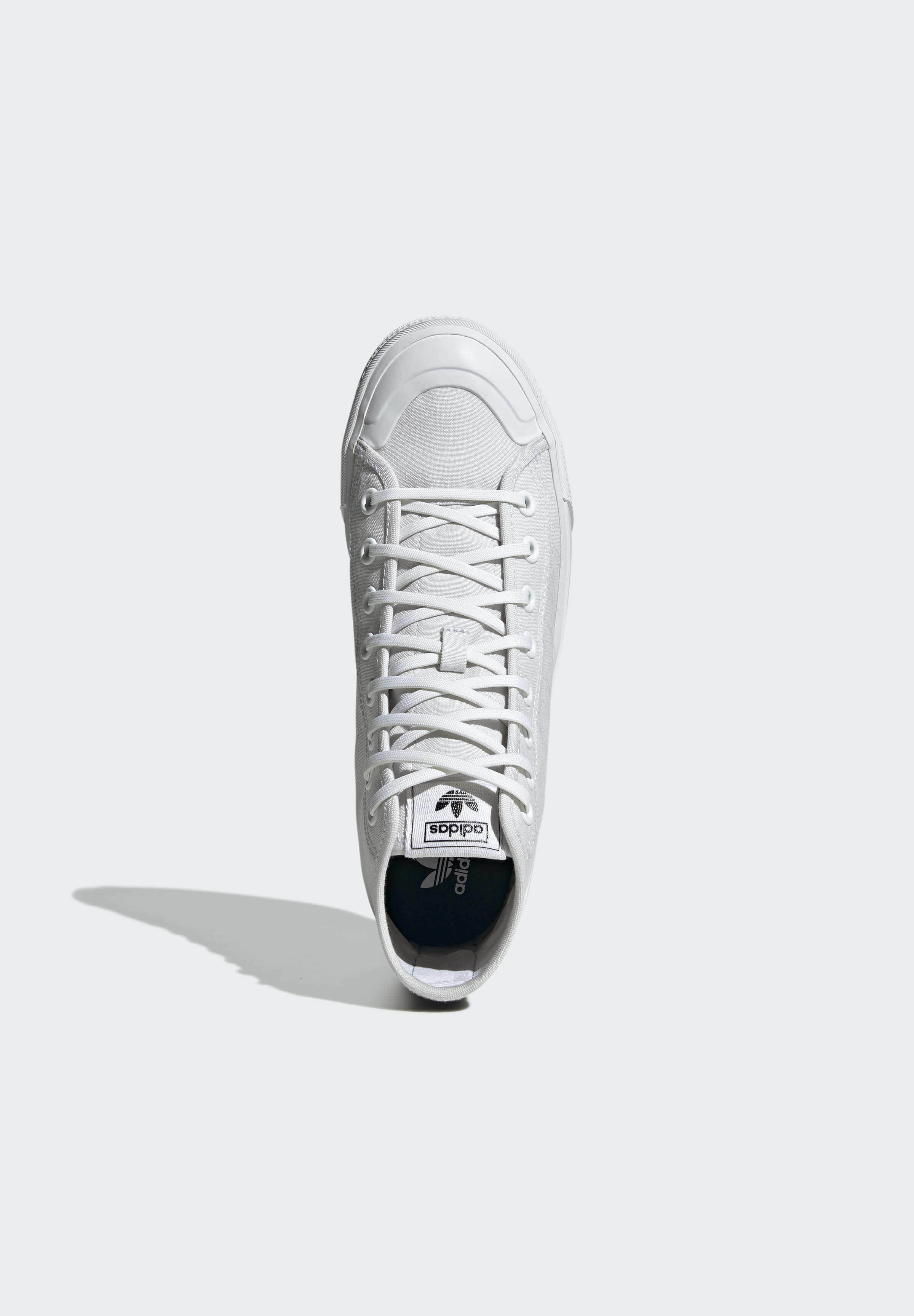 adidas Originals NIZZA HI PARLEY - Sneakers alte - white/bianco - Zalando.it