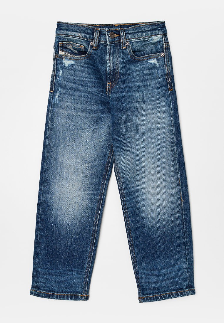 Diesel Straight leg jeans donkerblauw Diesel Straight leg jeans donkerblauw