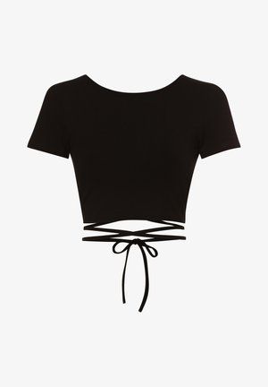 Print T-shirt - schwarz