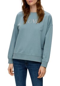 s.Oliver Sweater - helles petrol