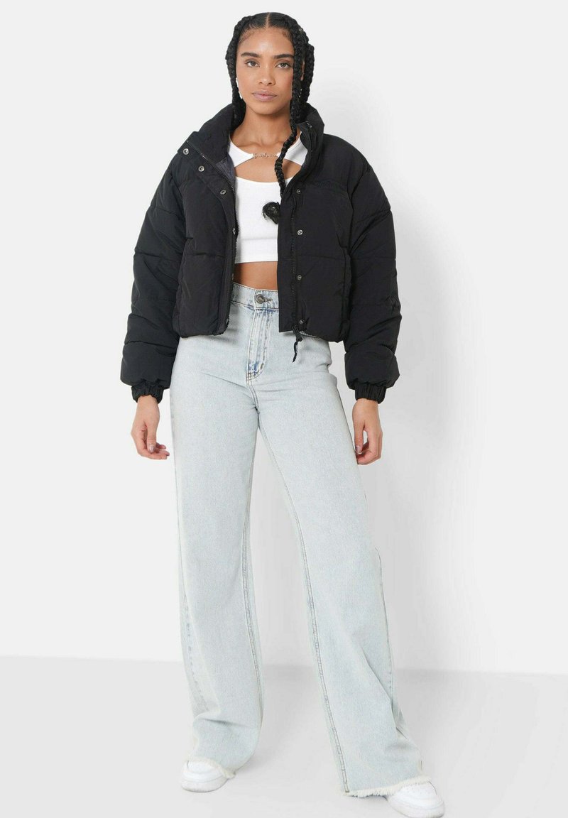 Sixth June Gewatteerde jas zwart