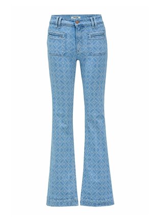 Salsa Jeans DESTINY PUSH UP - Bootcut jeans - blau