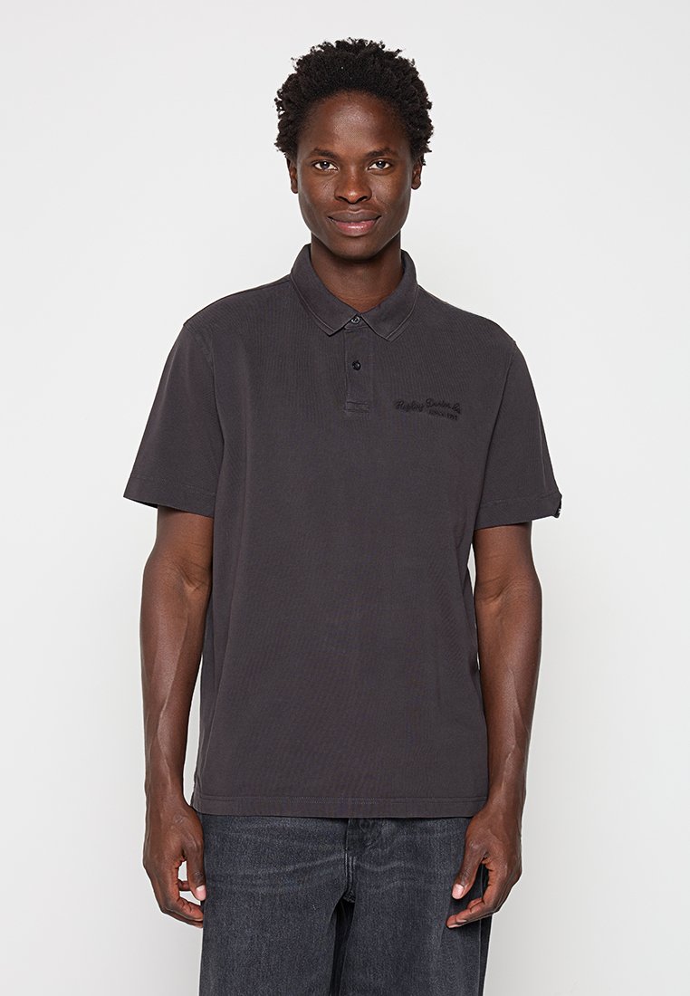 Replay Poloshirt zwart