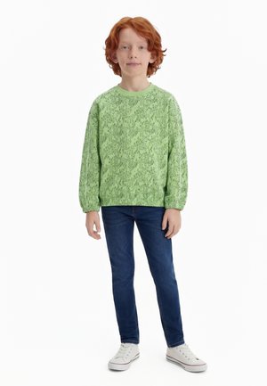 Mini Rodini MINI LEOPARD UNISEX - Sweatshirt - green