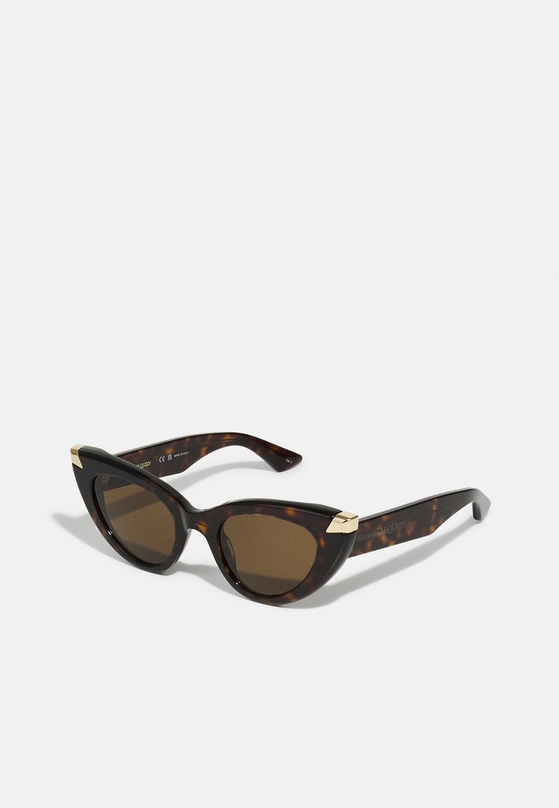 Alexander McQueen Ochelari de soare - havana/brown