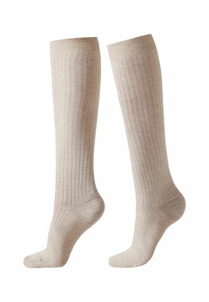 Kniestrümpfe - hautfarben  natural sand blend