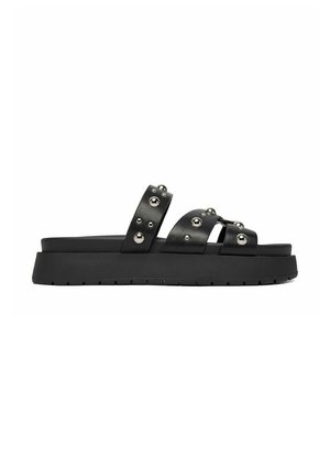 DeeZee, DEEZEE WOMEN'S FLIP-FLOPS BLACK - Slip-on sandaler - black