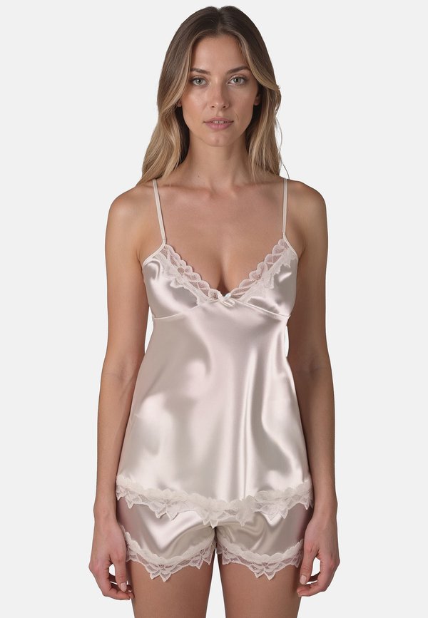 SET - Nachtwäsche Set - ecru