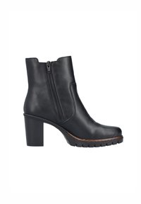 Rieker Bottines à plateau - schwarz