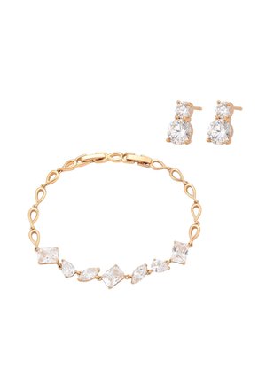 SET - Fülbevalók - gold-coloured